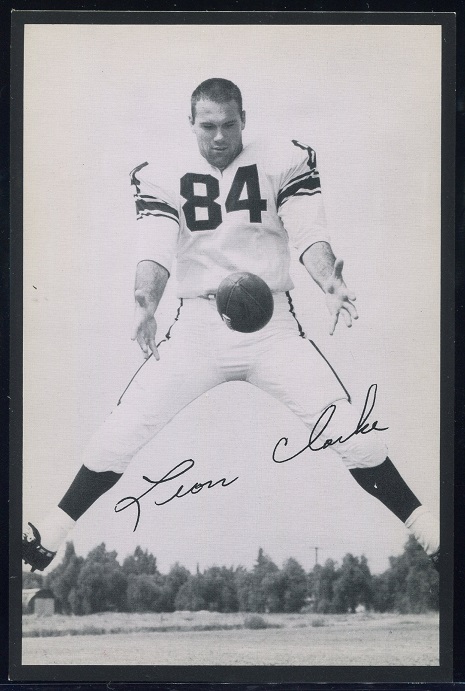 1957 Rams Team Issue #7 - Leon Clarke - nm