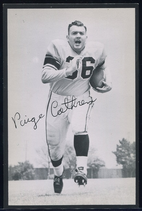 1957 Rams Team Issue #8 - Paige Cothren - nm