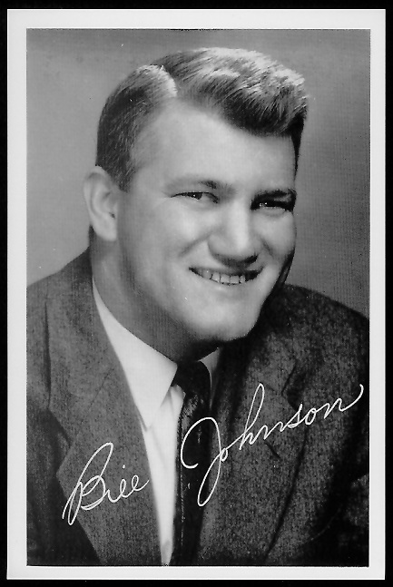 1958 49ers Team Issue #19 - Bill Johnson - nm+