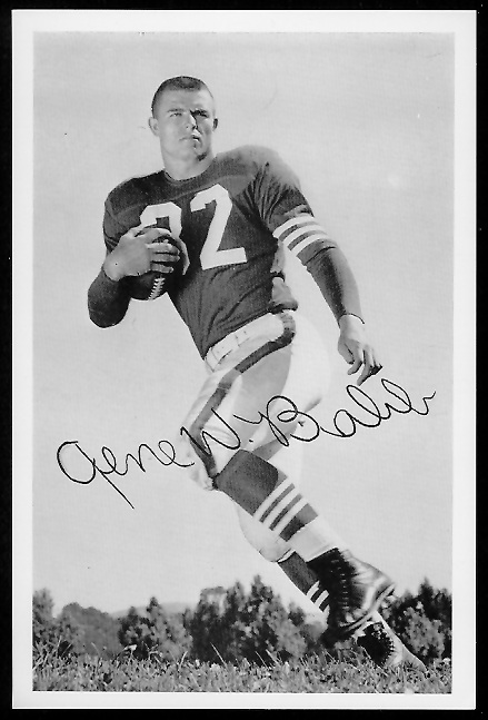 1958 49ers Team Issue #3 - Gene Babb - nm