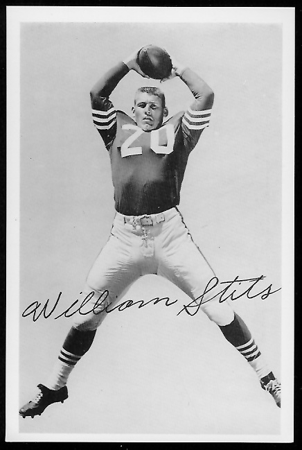 1958 49ers Team Issue #36 - Bill Stits - nm