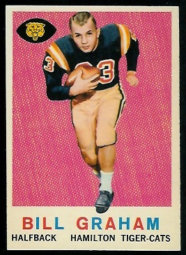 1959 Topps CFL #76 - Bill Graham - nm