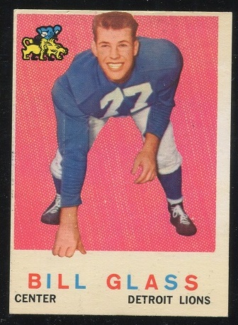 1959 Topps #122 - Bill Glass - exmt