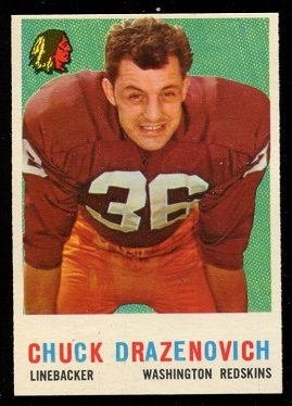 1959 Topps #172 - Chuck Drazenovich - nm