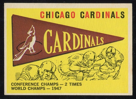 1959 Topps #24 - Cardinals Pennant - vg-ex