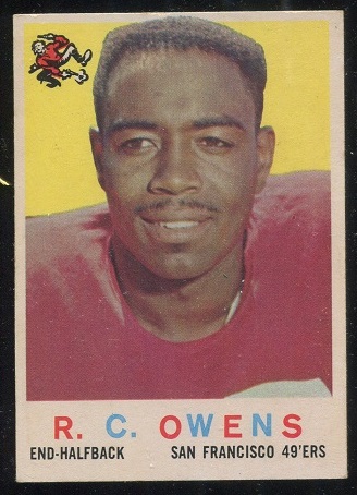 1959 Topps #33 - R.C. Owens - exmt