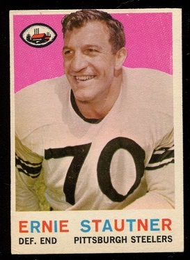 1959 Topps #69 - Ernie Stautner - exmt+