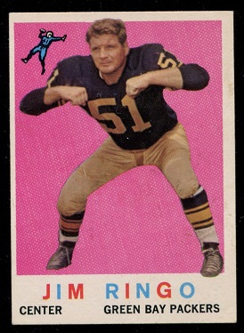 1959 Topps #75 - Jim Ringo - exmt