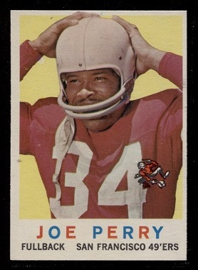 1959 Topps #80 - Joe Perry - exmt