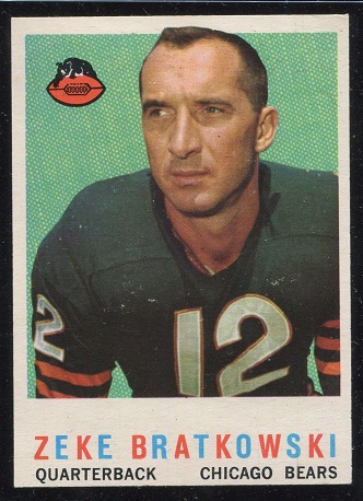 1959 Topps #90 - Zeke Bratkowski - exmt