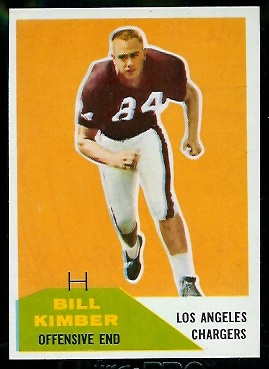 1960 Fleer #121 - Bill Kimber - nm+