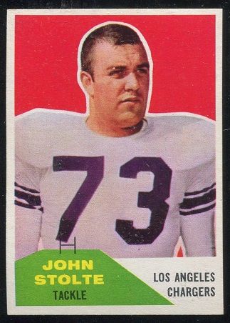 1960 Fleer #14 - John Stolte - nm