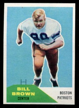 1960 Fleer #49 - Bill Brown - nm