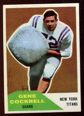 1960 Fleer #56 - Gene Cockrell - nm+