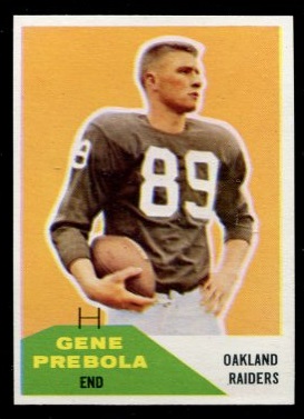 1960 Fleer #61 - Gene Prebola - nm