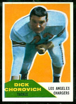 1960 Fleer #62 - Dick Chorovich - nm