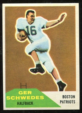 1960 Fleer #71 - Gerhard Schwedes - ex