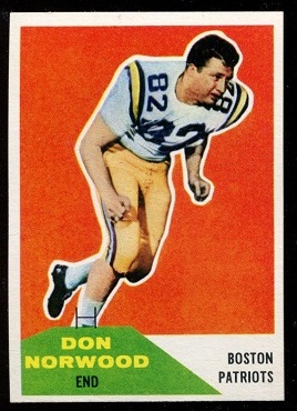 1960 Fleer #97 - Don Norwood - nm