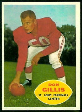 1960 Topps #108 - Don Gillis - nm