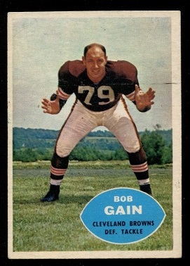 1960 Topps #30 - Bob Gain - ex