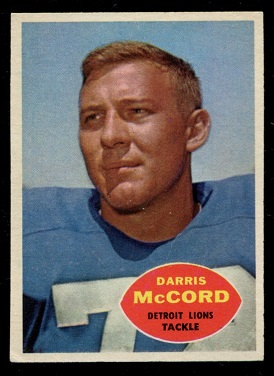 1960 Topps #45 - Darris McCord - ex
