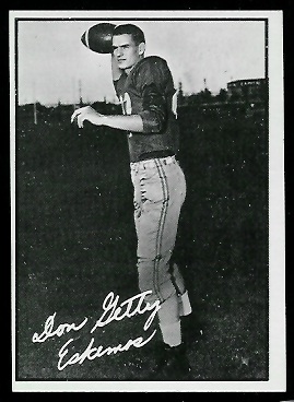 1961 Topps CFL #34 - Don Getty - nm oc