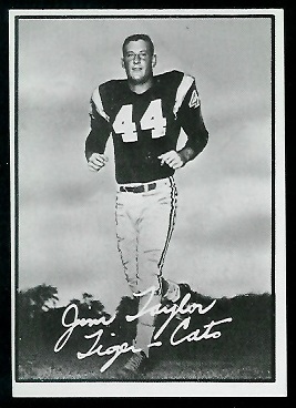 1961 Topps CFL #57 - Jim Taylor - nm+ oc