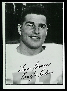 1961 Topps CFL #75 - Lou Bruce - exmt oc