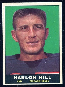 1961 Topps #13 - Harlon Hill - Vg-ex