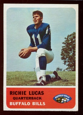 1962 Fleer #19 - Richie Lucas - nm