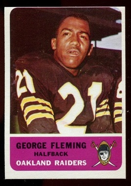 1962 Fleer #70 - George Fleming - vg-ex