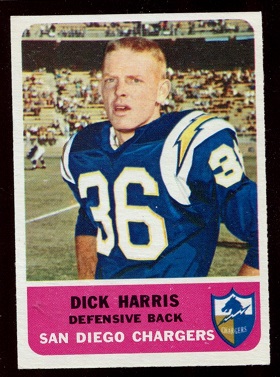 1962 Fleer #84 - Dick Harris - nm
