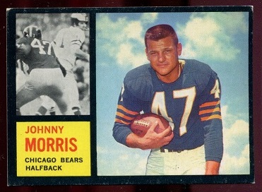 1962 Topps #15 - Johnny Morris - ex