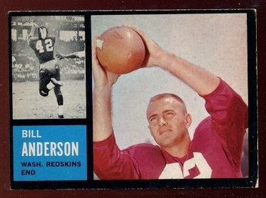 1962 Topps #169 - Bill Anderson - ex