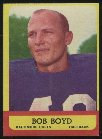 1963 Topps #11 - Bob Boyd - exmt