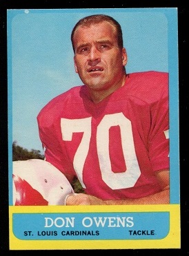 1963 Topps #156 - Don Owens - exmt