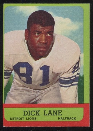 1963 Topps #32 - Dick Lane - xm oc