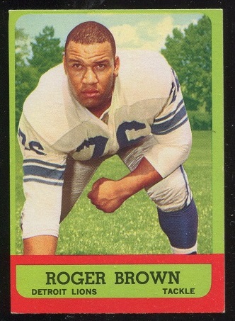 1963 Topps #34 - Roger Brown - nm oc