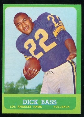 1963 Topps #39 - Dick Bass - nm