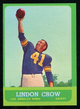 1963 Topps #45 - Lindon Crow - nm