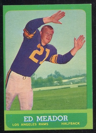 1963 Topps #47 - Ed Meador - nm oc