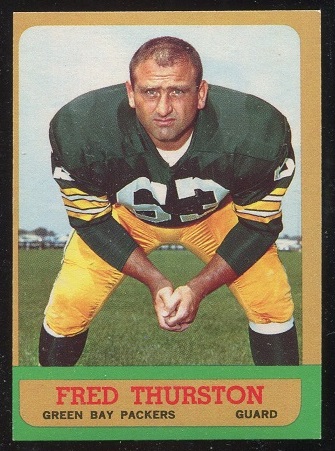 1963 Topps #90 - Fuzzy Thurston - nm oc