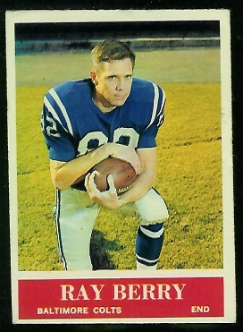 1964 Philadelphia #1 - Raymond Berry - ex