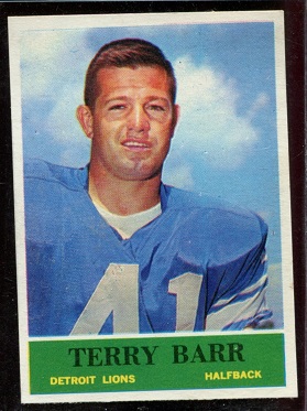 1964 Philadelphia #57 - Terry Barr - exmt