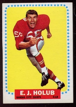 1964 Topps #100 - E.J. Holub - exmt