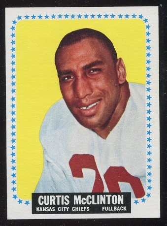 1964 Topps #103 - Curtis McClinton - exmt