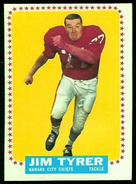 1964 Topps #108 - Jim Tyrer - vg