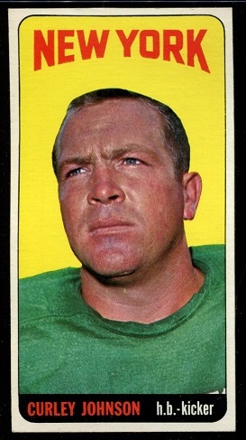 1965 Topps #119 - Curley Johnson - exmt