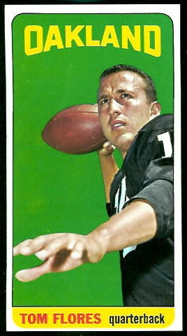 1965 Topps #139 - Tom Flores - nm-mt oc