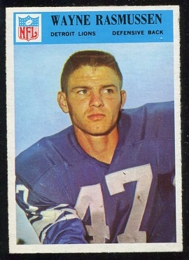 1966 Philadelphia #74 - Wayne Rasmussen - nm